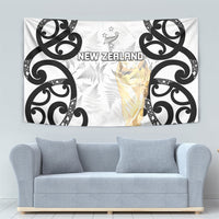 New Zealand WC2026 White Tapestry Silver Fern LT7 - Polynesian Pride