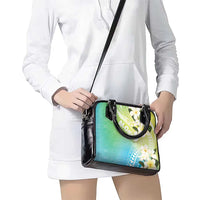 Aloha Hawaii Festive Shoulder Handbag Frangipani Lace Classic - Summer Vibes