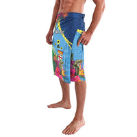 Personalized Malampa Fiji Day Together We Grow Lavalava Special Tapa Mix - Polynesian Pride
