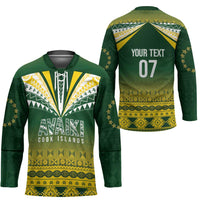 Cook Islands Rugby Custom Hockey Jersey Kuki Avaiki - Polynesian Pride