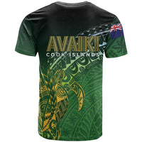 Cook Islands Rugby Kuki Avaiki T Shirt Tribal Turtle - Polynesian Pride