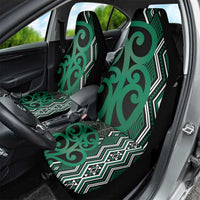 Maori Taniko Patterns Car Seat Cover Pounamu Patiki Motifs Mix Whakairo Ngaru LT7 - Polynesian Pride