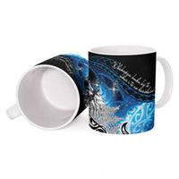 Maori Matariki Te Araroa Paikea Starry Ceramic Mug Tangaroa Whakatauki