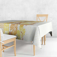 Christmas Aloha Hawaii Tiki Tablecloth Hibiscus Autumn Colors - Polynesian Pride