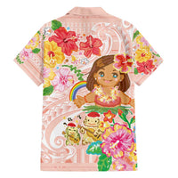 Aloha Hawaii Family Matching Puletasi and Hawaiian Shirt Kawaii Mele Kalikimaka - Pastel Fever LT7 - Polynesian Pride