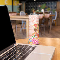 Aloha Hawaii Skinny Tumbler Kawaii Mele Kalikimaka - Pastel Fever LT7 - Polynesian Pride