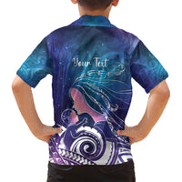 New Zealand Mother's Day Family Matching Short Sleeve Bodycon Dress and Hawaiian Shirt Maori Hari Ra Mama LT7 - Polynesian Pride