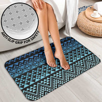 Maori Niho Taniwha Te Wheiao Bathroom Set Moana Blue - Polynesian Pride