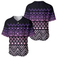 Maori Niho Taniwha Te Wheiao Baseball Jersey Waiporoporo - Polynesian Pride