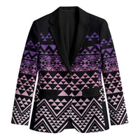 Maori Niho Taniwha Te Wheiao Blazer Waiporoporo - Polynesian Pride