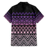 Maori Niho Taniwha Te Wheiao Family Matching Summer Maxi Dress and Hawaiian Shirt Waiporoporo LT7 - Polynesian Pride