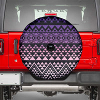 Maori Niho Taniwha Te Wheiao Spare Tire Cover Waiporoporo - Polynesian Pride