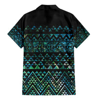 Maori Niho Taniwha Te Wheiao Family Matching Mermaid Dress and Hawaiian Shirt Paua Shell LT7 - Polynesian Pride