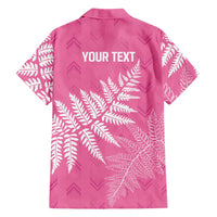 New Zealand Lawn Bowls Breast Cancer Personalized Family Matching Mermaid Dress and Hawaiian Shirt Wrap-Around Silver Fern LT7 - Polynesian Pride