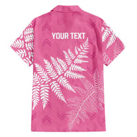 New Zealand Lawn Bowls Breast Cancer Personalized Family Matching Off Shoulder Maxi Dress and Hawaiian Shirt Wrap-Around Silver Fern LT7 - Polynesian Pride