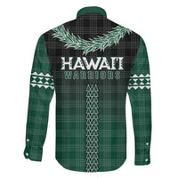 Rainbow Warriors Hawaii Palaka Family Matching Mermaid Dress and Hawaiian Shirt Maile Lei LT7 - Polynesian Pride