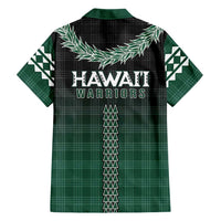 Rainbow Warriors Hawaii Palaka Family Matching Tank Maxi Dress and Hawaiian Shirt Maile Lei LT7 - Polynesian Pride