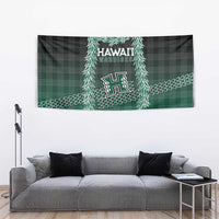 Rainbow Warriors Hawaii Palaka Tapestry Maile Lei - Polynesian Pride