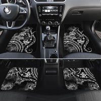 Aloha Hawaii Turtles Floral Car Mats Obsidian Glaze