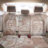 Aloha Hawaii Turtles Floral Back Car Seat Cover Taupe Marbles Glaze