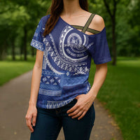 Queen Salote College 100th Anniversary Cross Shoulder Shirt QSC Royal Girls LT7 - Polynesian Pride