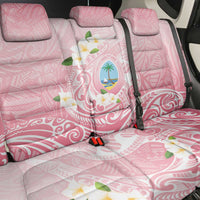 Guam Fishhook Mix Guasali Flowers Back Car Seat Cover Dreaming Coral