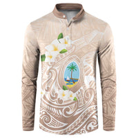 Guam Fishhook Mix Guasali Flowers Button Sweatshirt Dreaming Hazel