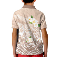 Guam Fishhook Mix Guasali Flowers Kid Polo Shirt Dreaming Hazel