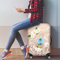 Guam Fishhook Mix Guasali Flowers Luggage Cover Dreaming Hazel