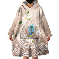 Guam Fishhook Mix Guasali Flowers Wearable Blanket Hoodie Dreaming Hazel