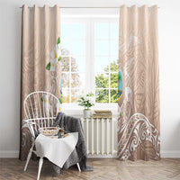 Guam Fishhook Mix Guasali Flowers Window Curtain Dreaming Hazel