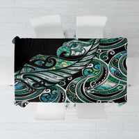 Maori Matariki - Manaia Tablecloth Emerald Paua Shell