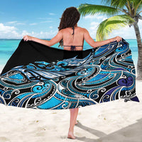 Maori Matariki - Manaia Sarong Galaxy Blue Paua Shell