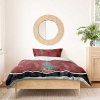 Personalised New Zealand Christmas Bedding Set Xmas Fern and Kiwi Birds LT7 - Polynesian Pride