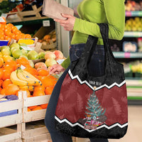 Personalised New Zealand Christmas Grocery Bag Xmas Fern and Kiwi Birds LT7 - Polynesian Pride