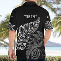 Aotearoa Personalized Lawn Bowls Maori Hawaiian Shirt New Zealand Black Tribal Silver Fern LT7 - Polynesian Pride