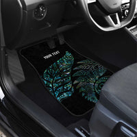 Aotearoa Personalized Lawn Bowls Maori Car Mats New Zealand Paua Shell Tribal Silver Fern LT7 - Polynesian Pride