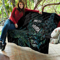 Aotearoa Personalized Lawn Bowls Maori Quilt New Zealand Paua Shell Tribal Silver Fern LT7 - Polynesian Pride
