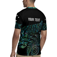 Aotearoa Personalized Lawn Bowls Maori Rugby Jersey New Zealand Paua Shell Tribal Silver Fern LT7 - Polynesian Pride