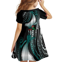 Aloha Hawaii Monk Seal Family Matching Off Shoulder Maxi Dress and Hawaiian Shirt Mix Ohia Lehua LT7 - Polynesian Pride
