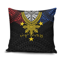 Philippines Heritage Baybayin Mix Polynesian Pillow Cover