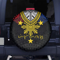 Philippines Heritage Baybayin Mix Polynesian Spare Tire Cover