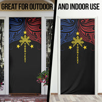 Philippines Heritage Personalized Door Cover Baybayin Philipinas Sun