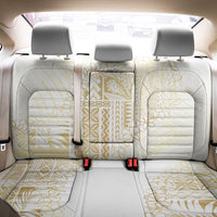 Samoa Lotu Tamaiti Mamanu Siapo Back Car Seat Cover Golden Plumeria LT7 - Polynesian Pride