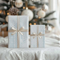 Samoa Lotu Tamaiti Mamanu Siapo Wrapping Paper Off White Plumeria