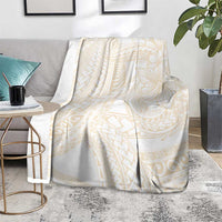 Samoa Lotu Tamaiti Ivory Blanket Teuila Tatau - Polynesian Pride