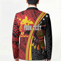 Papua New Guinea Independence Personalised Blazer PNG Bagi and Lime Pot LT7 - Polynesian Pride