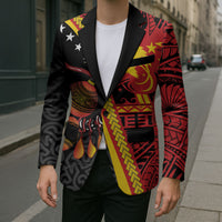Papua New Guinea Independence Personalised Blazer PNG Bagi and Lime Pot LT7 - Polynesian Pride