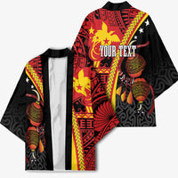 Papua New Guinea Independence Personalised Kimono PNG Bagi and Lime Pot LT7 - Polynesian Pride