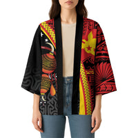 Papua New Guinea Independence Personalised Kimono PNG Bagi and Lime Pot LT7 - Polynesian Pride